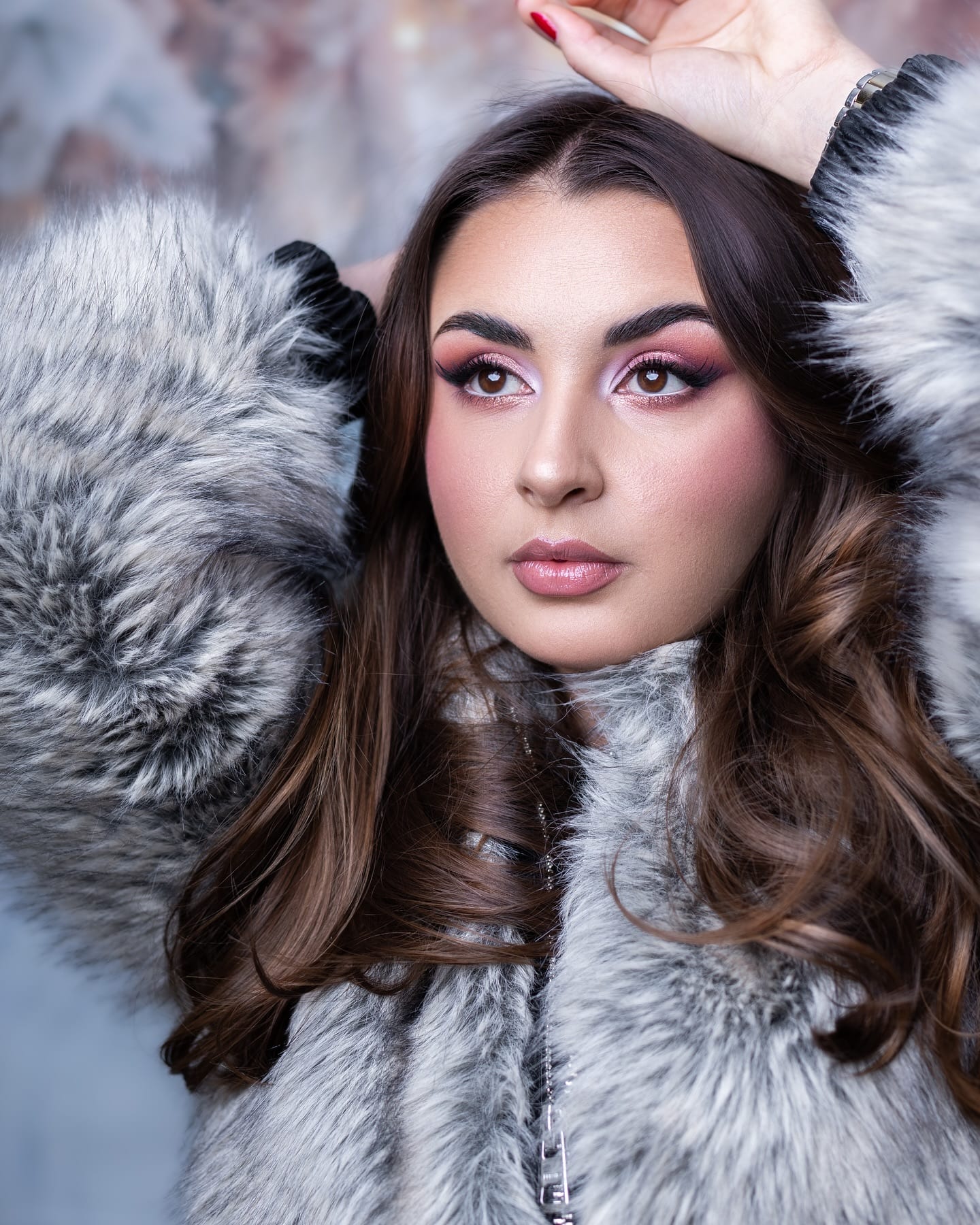 Editorial glam portret