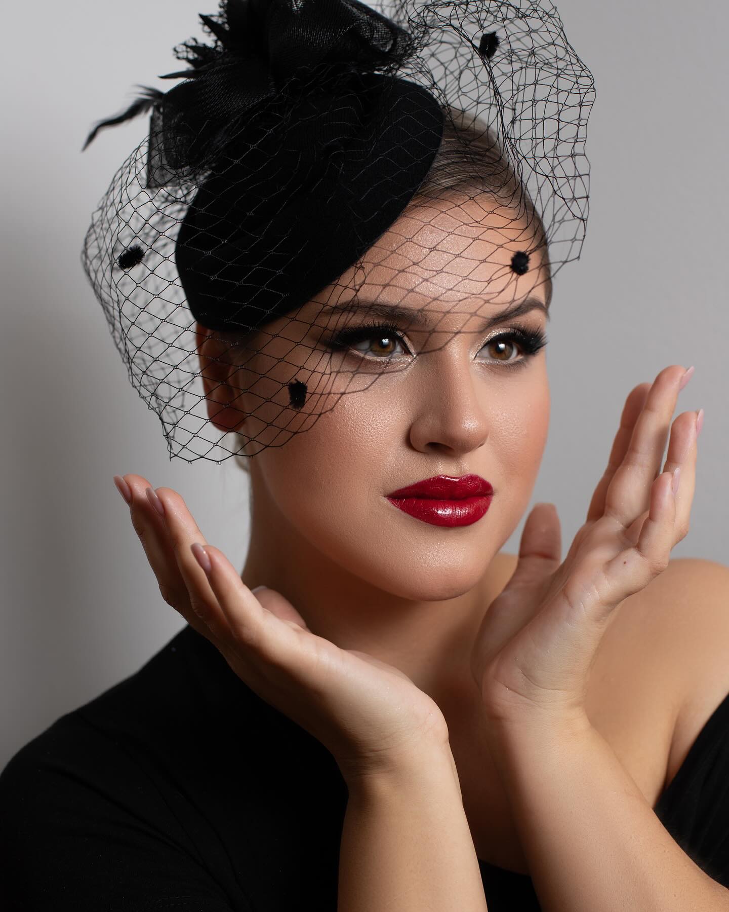 Editorial portret s velom