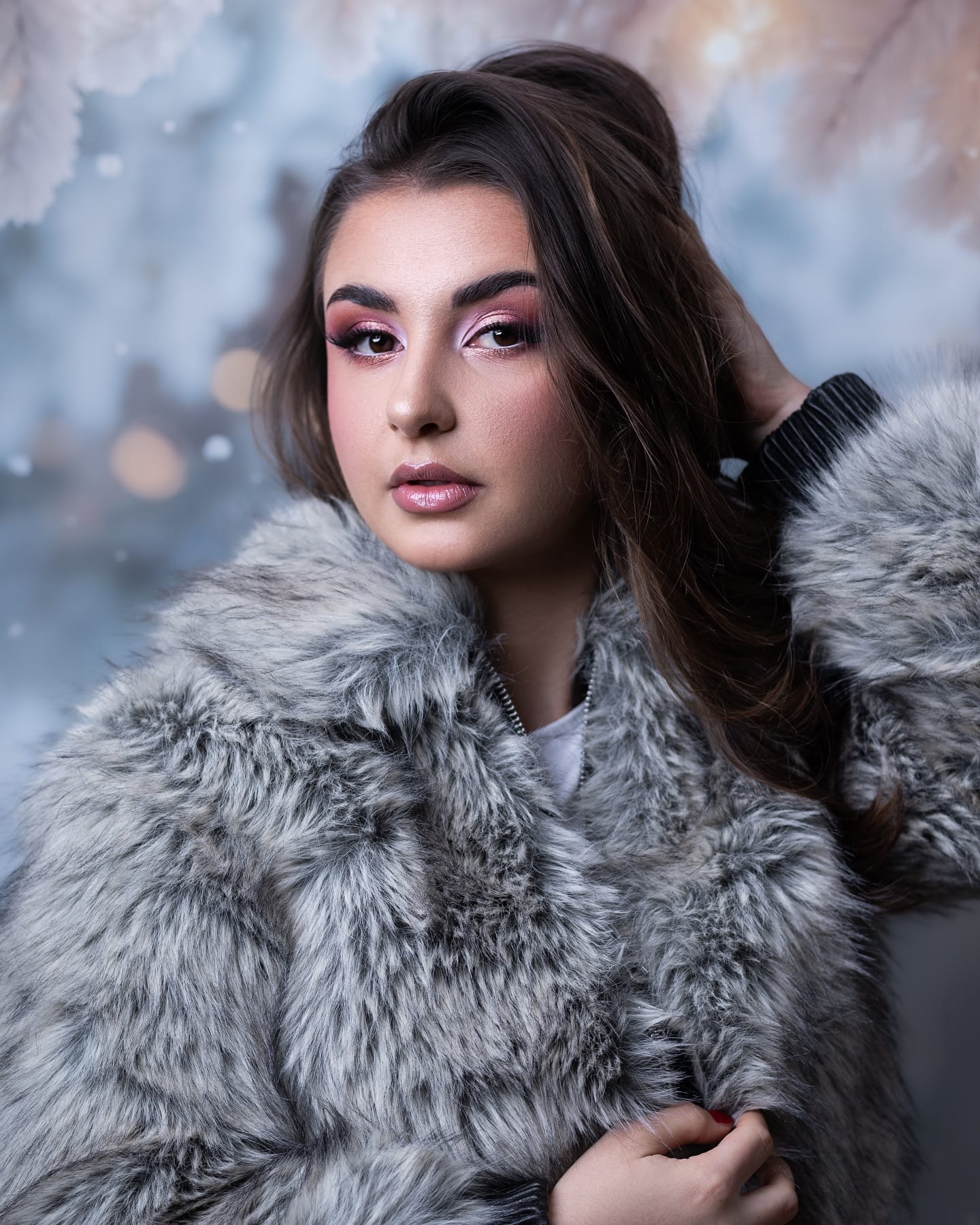 Editorial zimski portret
