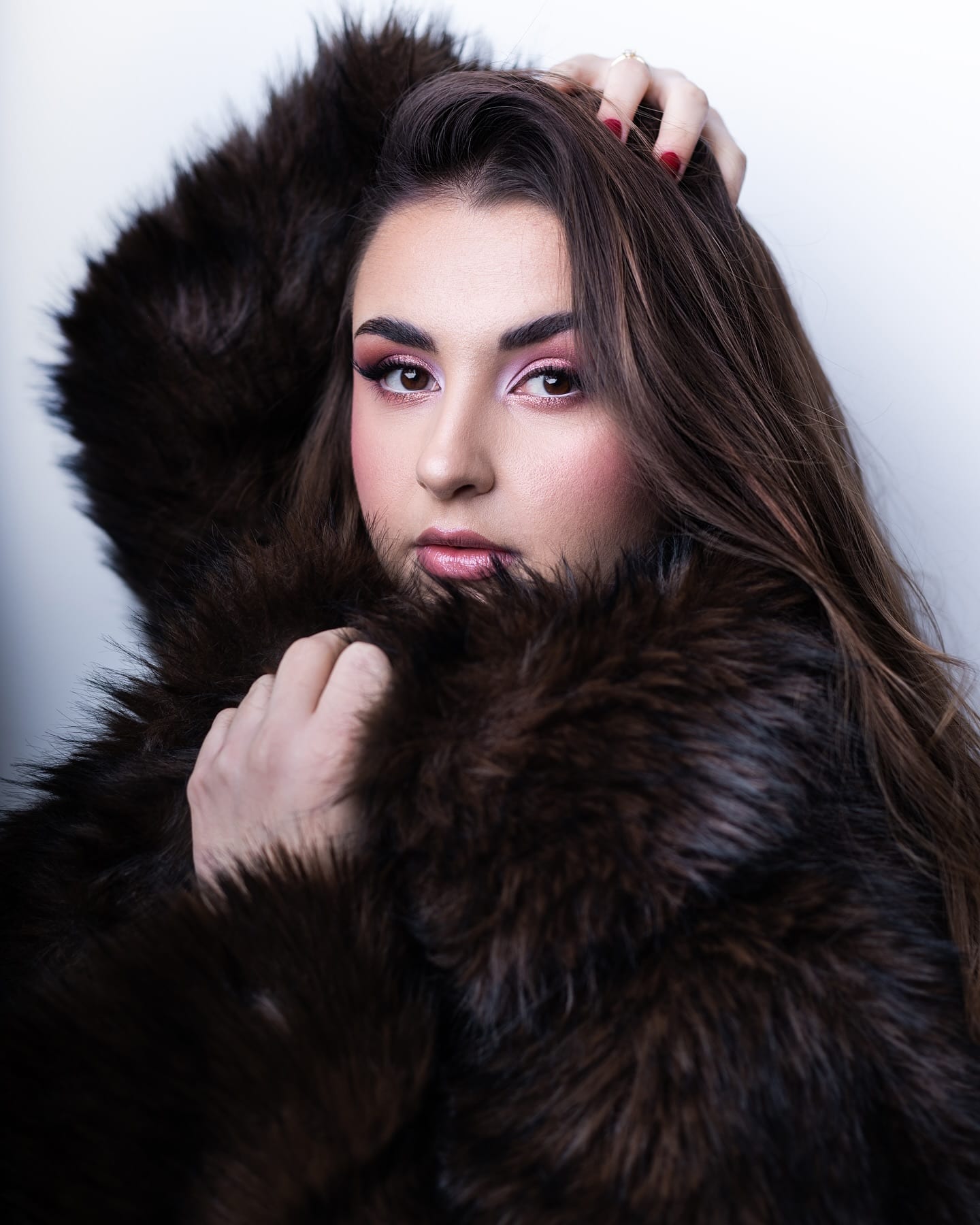 Modni editorial portret