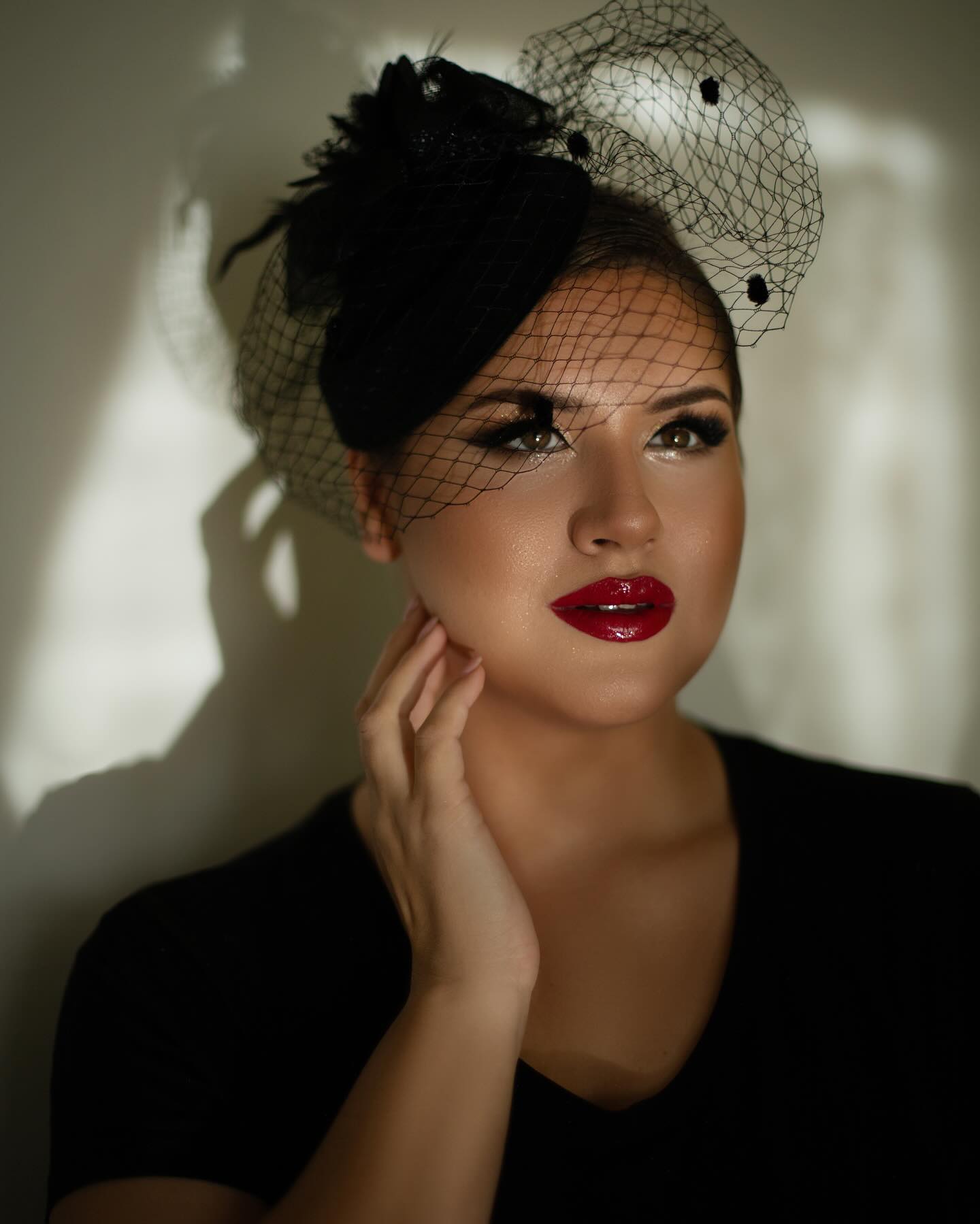 Vintage editorial portret