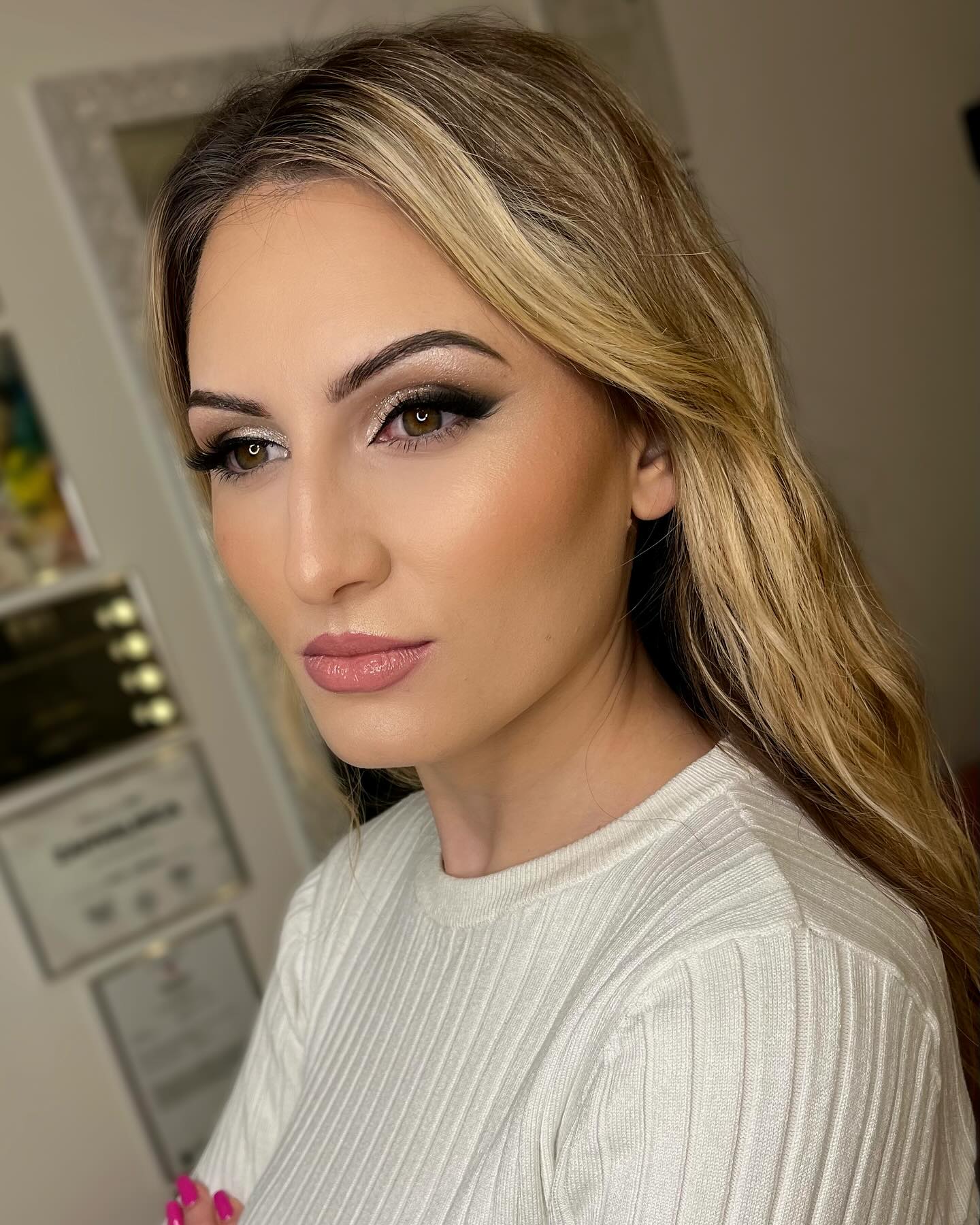 Topli smokey look