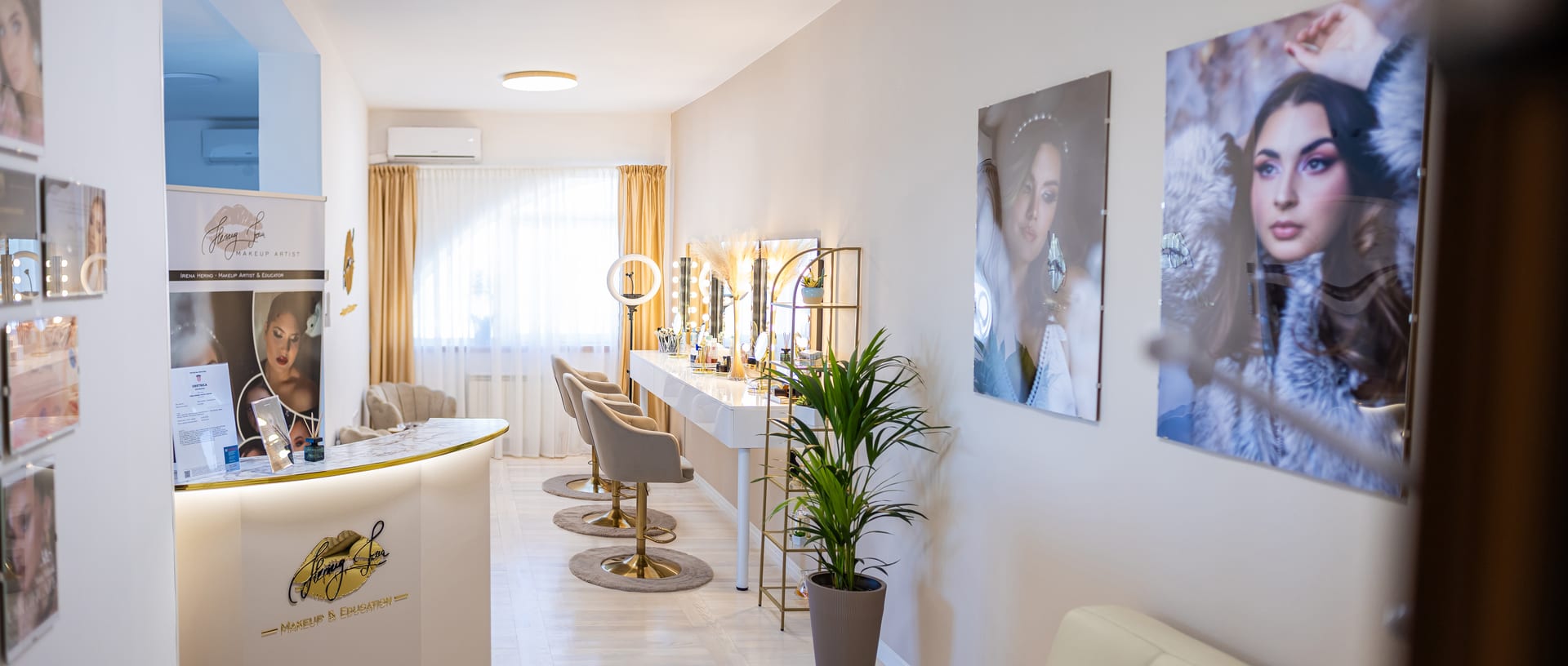 Novi studio – makeup kutak s ogledalima