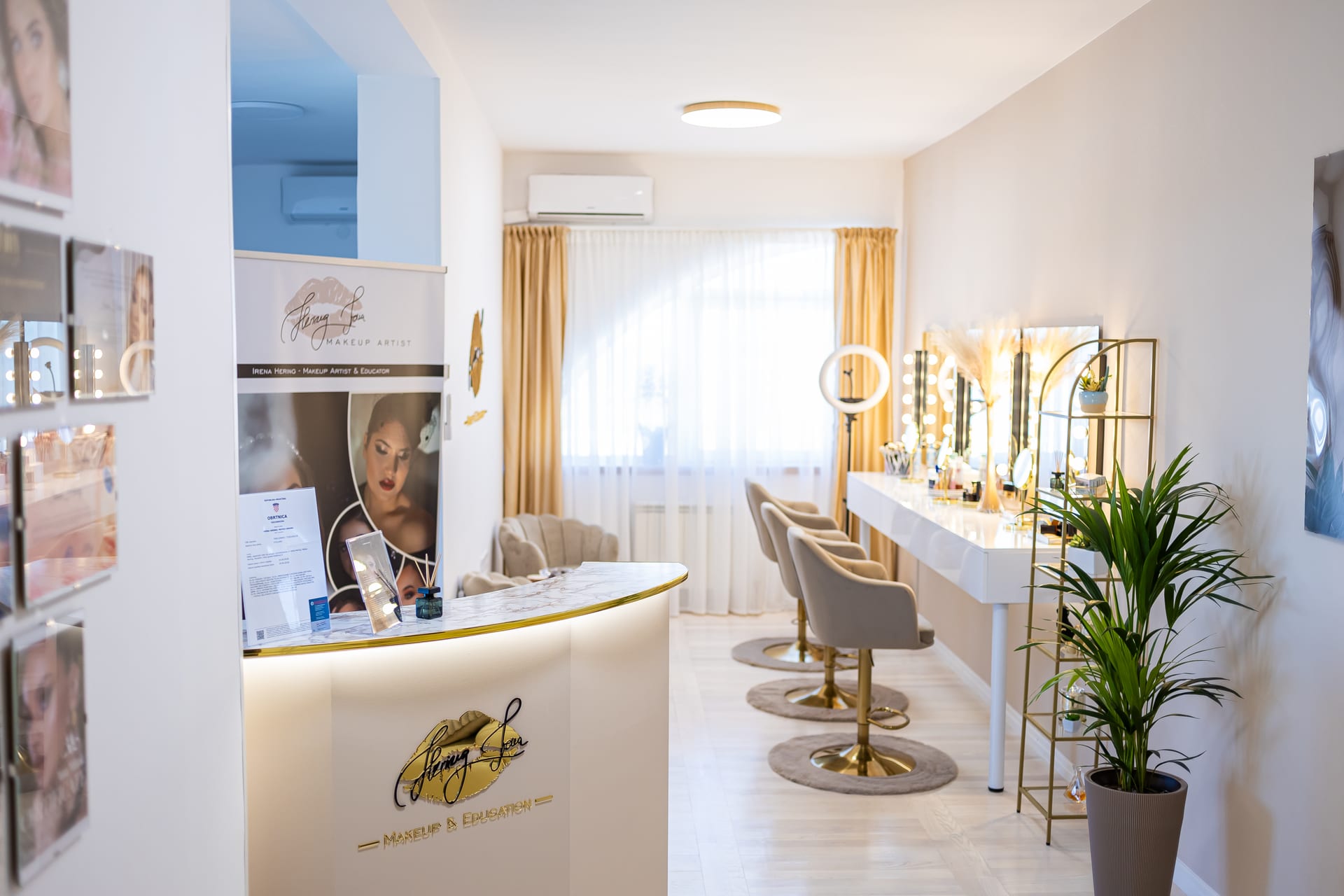 Novi studio – ulazni prostor i radni stol
